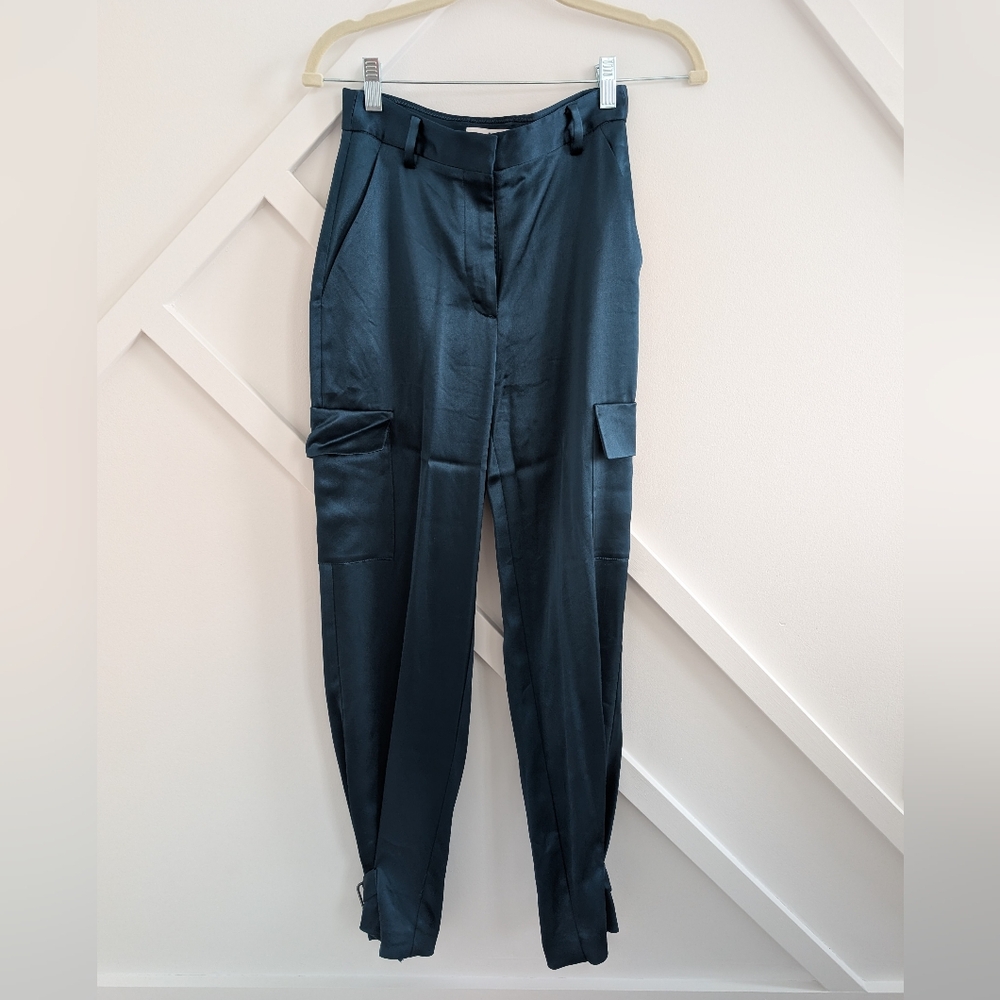 Babaton Refined Satin Cargo Pant
